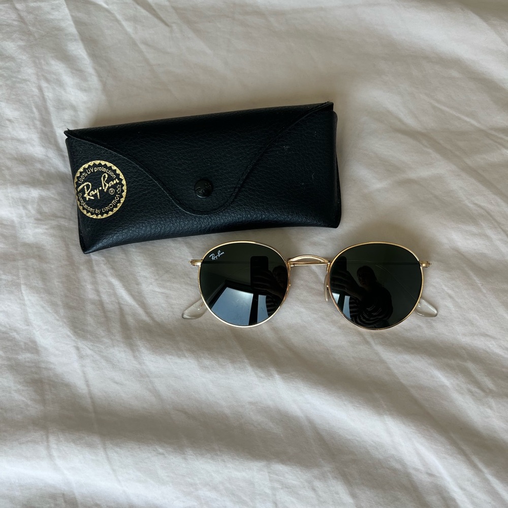 Rayban round metal sunglasses